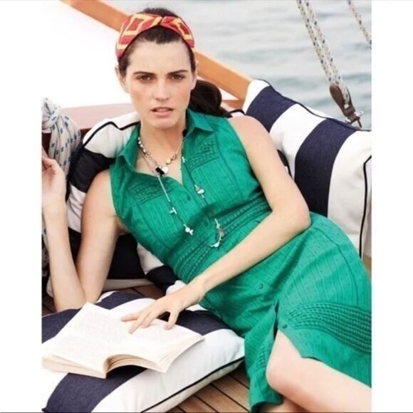 NWOT Anthropologie Buttoned Down Dress‎ - Picture 2 of 9